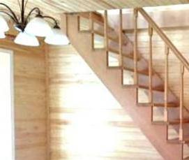 Дачные металлические лестницы - тип 3