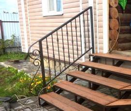 Дачные металлические лестницы - тип 2