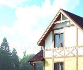 Дачный домокомплект из сип-панелей - модель 2