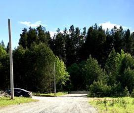 Дачный шлагбаум - тип 1