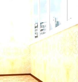 Декоративная отделка балкона - тип 3