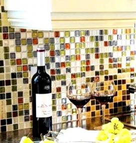 Декоративная самоклеющаяся мозаика - вариант 2