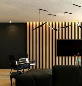 Декоративная вертикальная панель - вариант 2