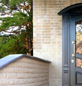 Декоративная входная дверь - тип 1