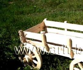 Декоративные деревянные беседки - вариант 1