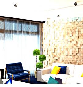 Декоративные гипсовые панели для внутренней отделки стен - вариант 1