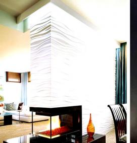 Декоративные гипсовые панели для внутренней отделки стен - вариант 3