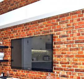 Декоративные гипсовые панели под кирпич - вариант 1