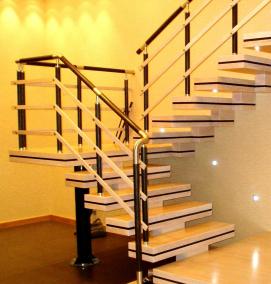 Декоративные металлические лестницы - модель 4