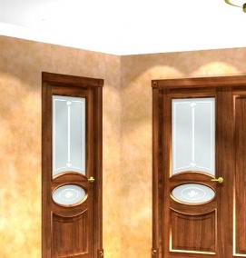 Декоративные межкомнатные двери - тип 1