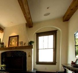 Декоративные потолочные балки из дерева - вариант 3