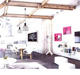 Декоративные потолочные балки из дерева - вариант 2