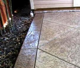 Декоративный бетон - тип 1