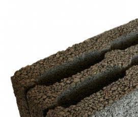 Декоративный керамзитобетонный блок - вариант 2