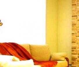 Декоративный кирпич желтый - вариант 1