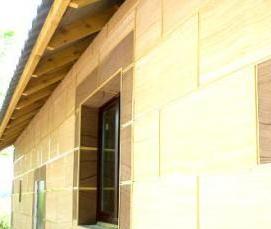 Декоративный плоский шифер для фасада - модель 1