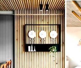 Декоративный реечный потолок - тип 4