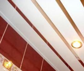 Декоративный реечный потолок - тип 3