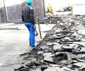 Демонтаж асфальтобетона - тип 2