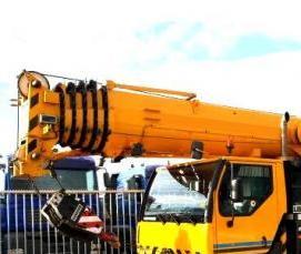 Демонтаж автокрана - модель 1