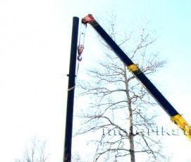 Демонтаж автокрана - модель 2