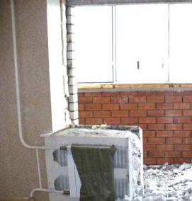 Демонтаж балкона - модель 3