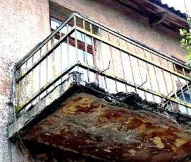 Демонтаж балконной плиты - вариант 3