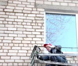 Демонтаж балконной плиты - вариант 2