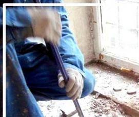 Демонтаж бетонного основания - модель 2