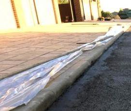 Демонтаж бордюра - модель 4