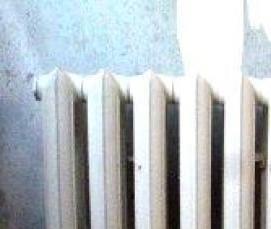 Демонтаж чугунного радиатора отопления - вариант 4