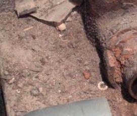 Демонтаж чугунных канализационных труб - модель 3