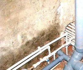 Демонтаж чугунных канализационных труб - модель 2