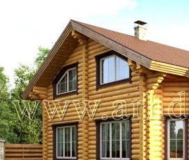 Демонтаж дома из бревна - вариант 4