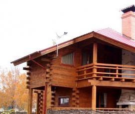 Демонтаж дома из бруса - вариант 2