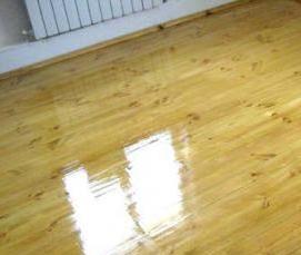 Демонтаж дощатого пола - тип 1