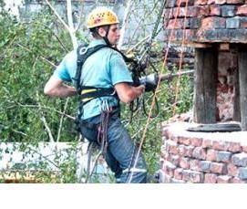 Демонтаж дымохода - тип 3