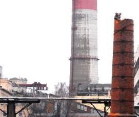 Демонтаж дымовых кирпичных труб - тип 3