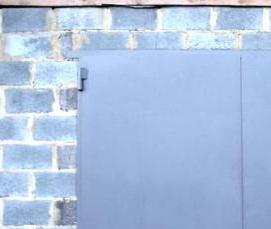 Демонтаж гаражных ворот - тип 1