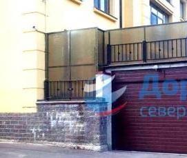 Демонтаж гаражных ворот - тип 3