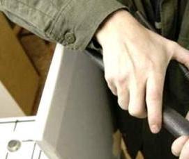 Демонтаж газовой плиты - вариант 2