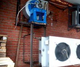 Демонтаж холодильной камеры - вариант 2