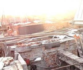 Демонтаж камина - модель 2