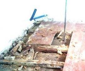 Демонтаж каркасного дома - тип 1