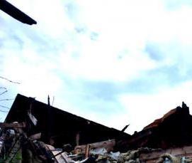 Демонтаж каркасного дома - тип 4