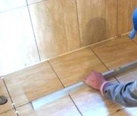 Демонтаж керамогранита - вариант 2