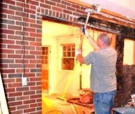 Демонтаж кирпичной кладки - вариант 3