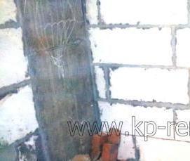 Демонтаж кирпичной перегородки - тип 2