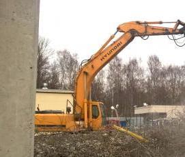 Демонтаж конструкций зданий - вариант 2