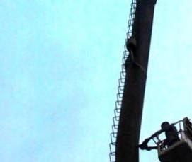 Демонтаж металлической трубы котельной - вариант 4